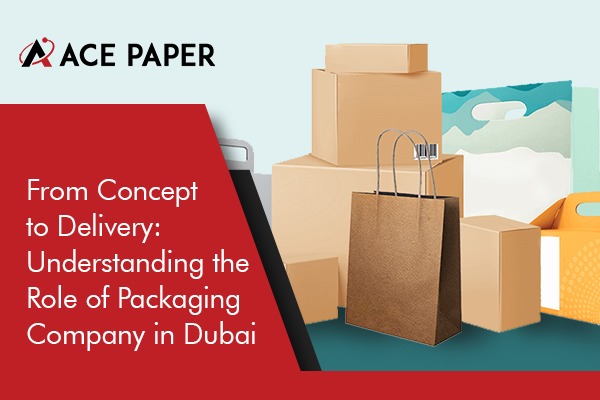 Dubai packaging company conceptualizing delivery